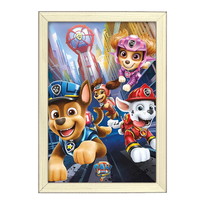 تابلو خندالو طرح سگ های نگهبان کد F11019