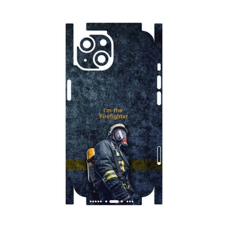 برچسب پوششی ماهوت مدل Firefighter-FullSkin مناسب برای گوشی موبایل اپل iPhone 14