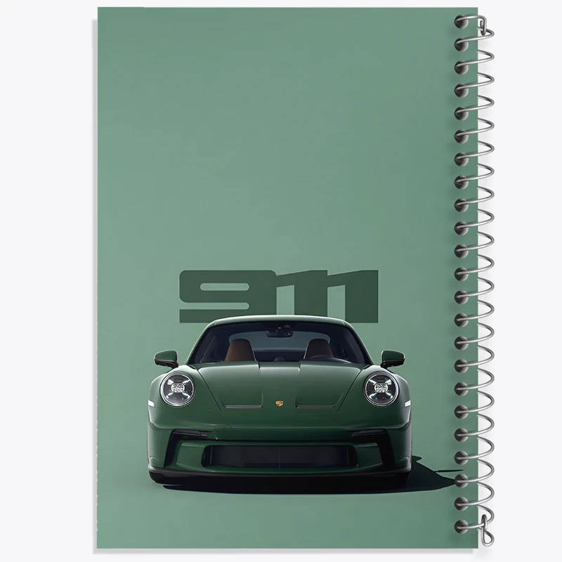 دفتر مشق 50 برگ خندالو طرح ماشین اسپرت کد F3664