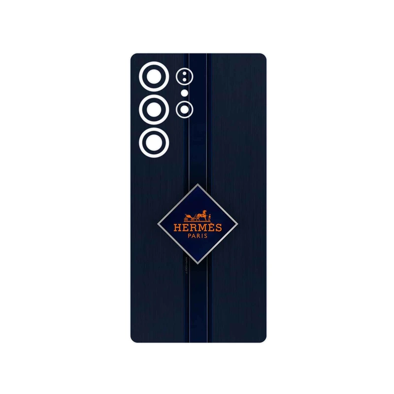 برچسب پوششی ماهوت مدل Hermes_Logo مناسب برای گوشی موبایل سامسونگ Galaxy S25 Ultra