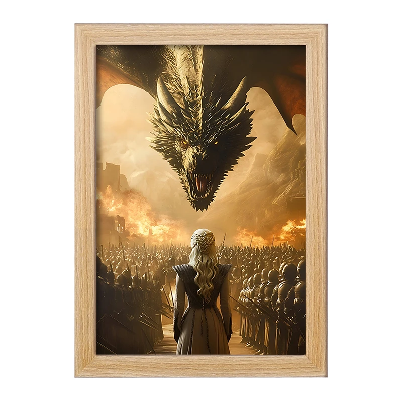 تابلو خندالو طرح گیم آف ترونز (Game of Thrones) کد F12912