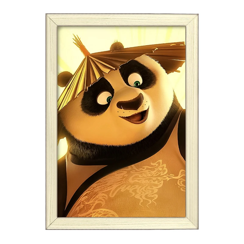 تابلو خندالو طرح پاندا کونگ فو کار کد F10349