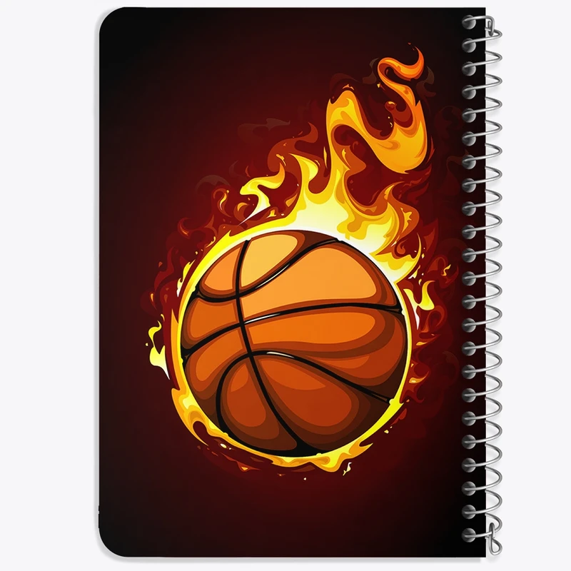 دفتر یادداشت 50 برگ خندالو طرح بسکتبال Basketball کد 26463