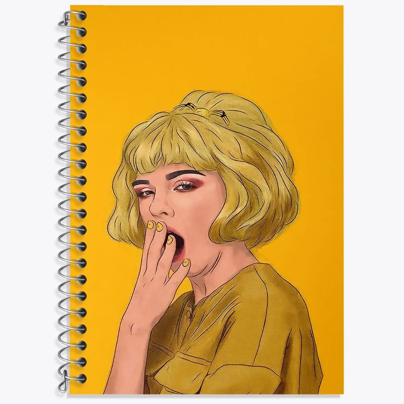 دفتر لغت 50 برگ خندالو طرح دخترانه کد F3279