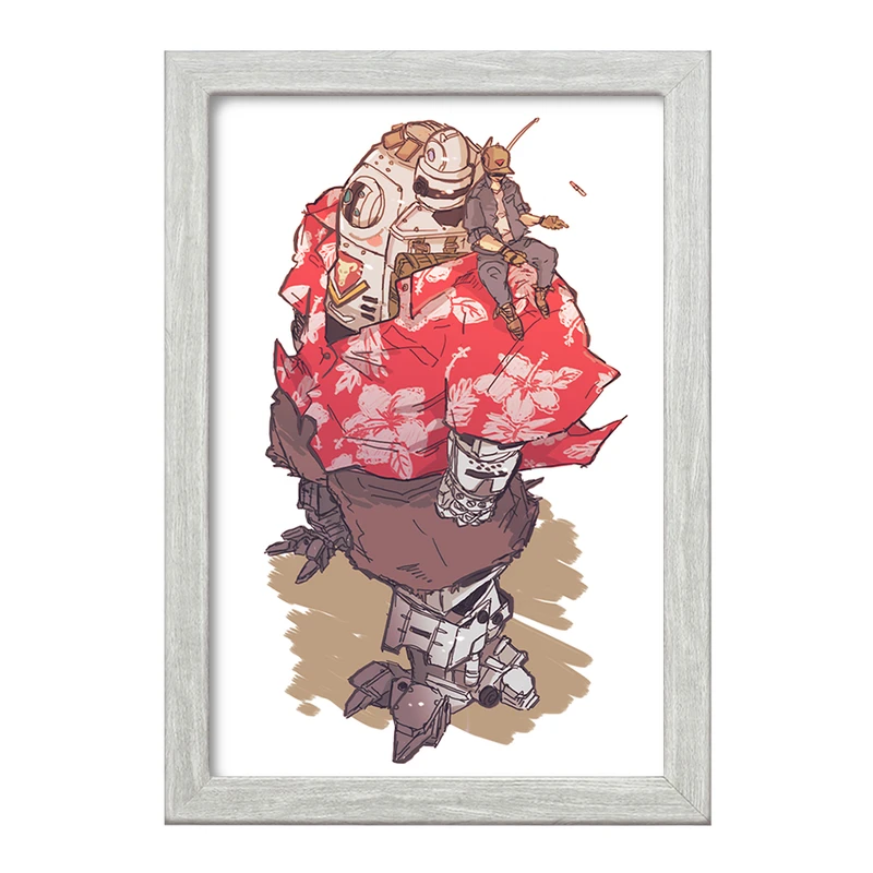 تابلو خندالو طرح بازی تایتان فال (Titanfall) کد 32630