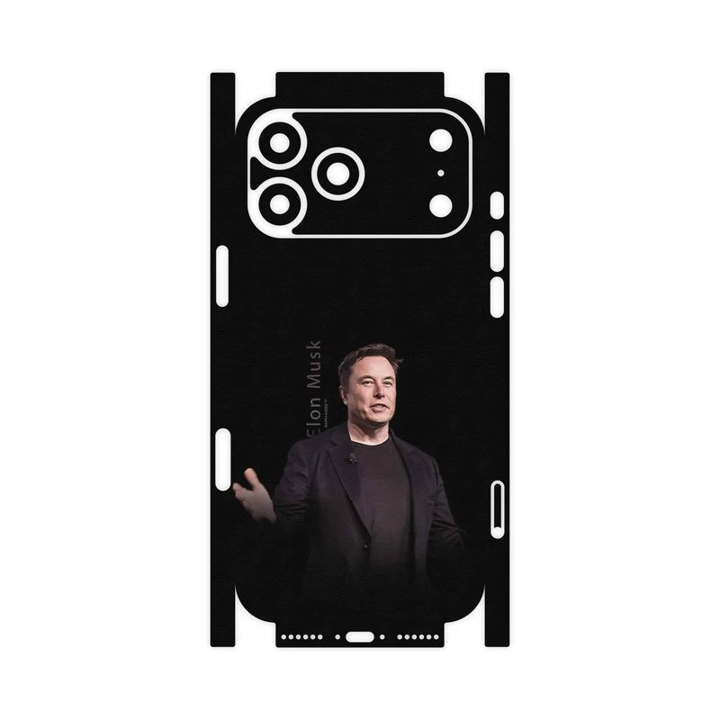 برچسب پوششی ماهوت مدل Elon_Musk-FullSkin مناسب برای گوشی موبایل اپل iPhone 17 Pro Max