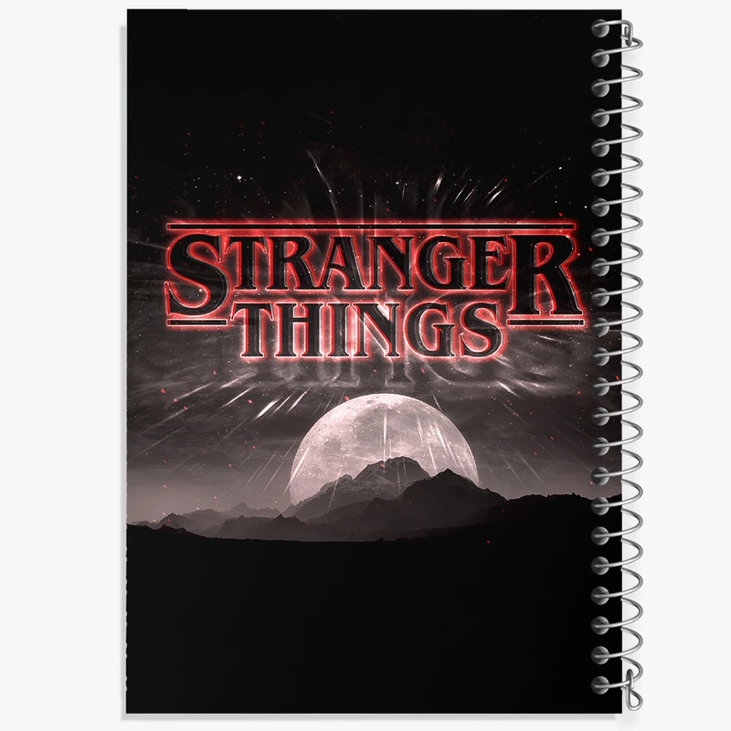 دفتر مشق 100 برگ خندالو طرح استرنجر تینگز (Stranger Things) کد N7720
