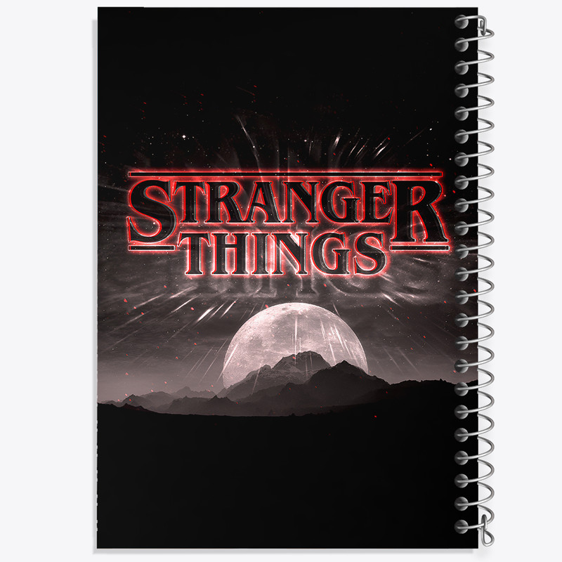 دفتر مشق 100 برگ خندالو طرح استرنجر تینگز (Stranger Things) کد N7720