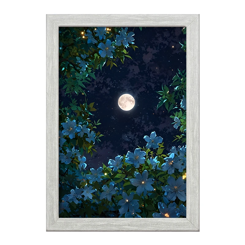 تابلو خندالو طرح ماه (Moon) کد F9177