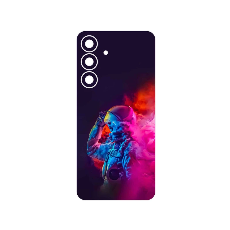 برچسب پوششی ماهوت مدل Smoke Rainbow Digital Art 1 مناسب برای گوشی موبایل سامسونگ Galaxy S25 FE