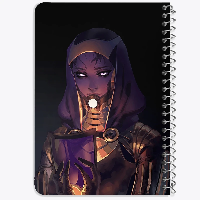 دفتر یادداشت 50 برگ خندالو طرح بازی مس افکت (Mass Effect) کد 31570