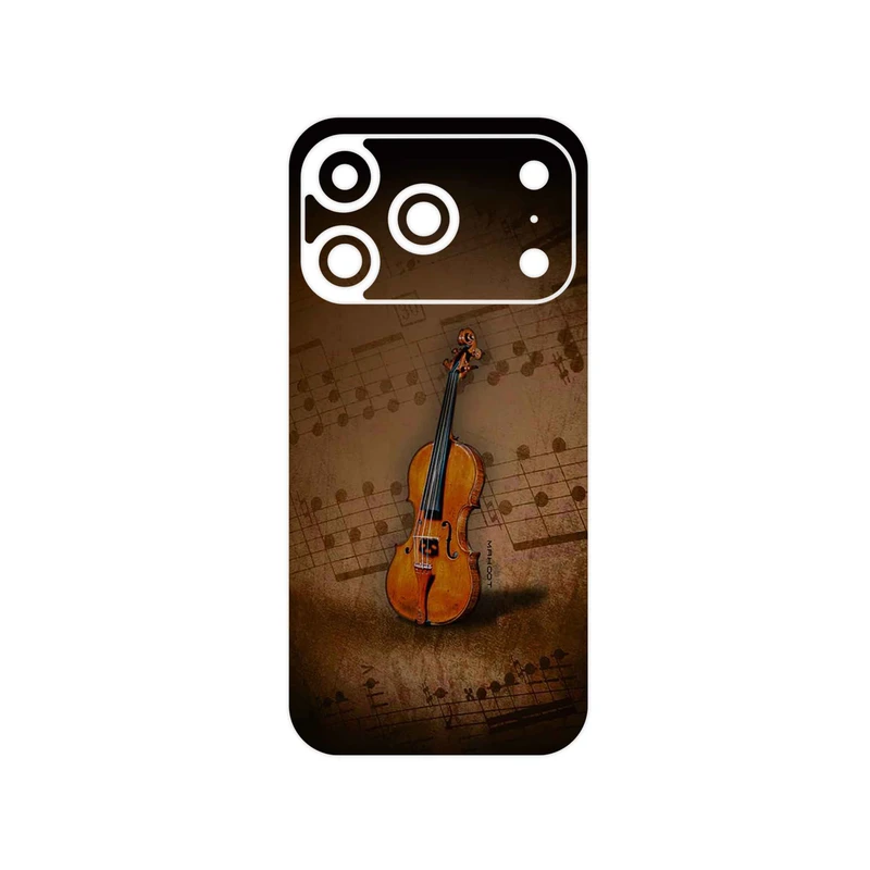 برچسب پوششی ماهوت مدل Violin_Instrument مناسب برای گوشی موبایل اپل iPhone 17 Pro