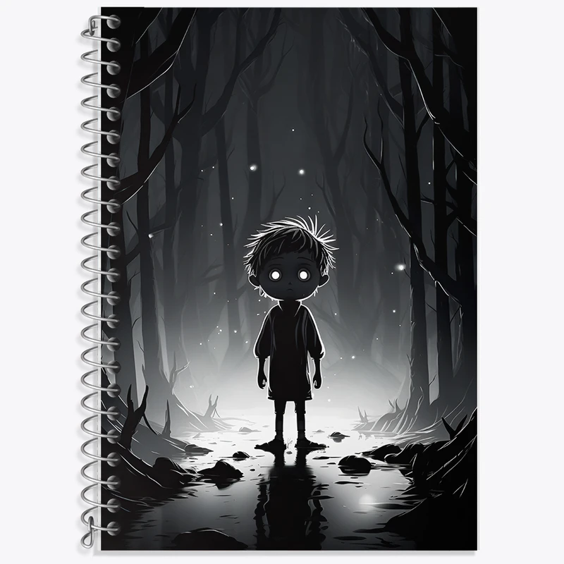 دفتر زبان 50 برگ خندالو مدل دو خط طرح لیمبو (Limbo) کد F13687