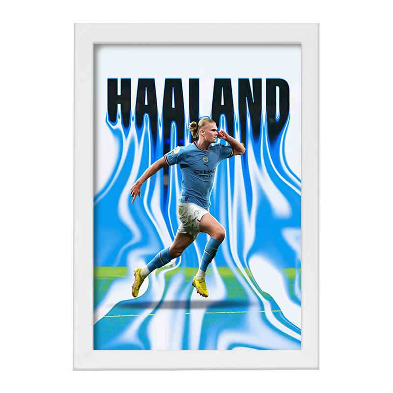 تابلو خندالو طرح ارلینگ هالند (Erling Haaland) کد F14275