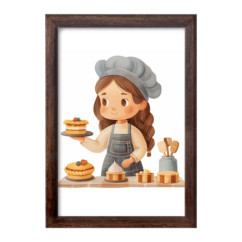 تابلو خندالو طرح کیک و شیرینی پزی کد 36673