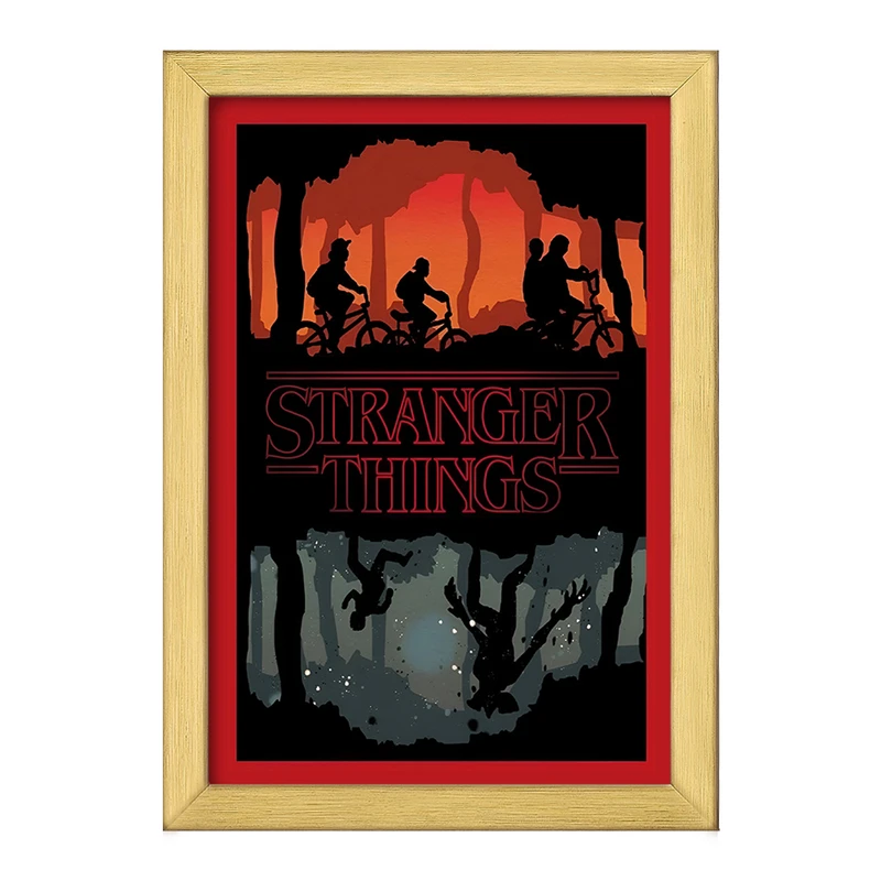 تابلو خندالو طرح استرنجر تینگز (Stranger Things) کد F10171