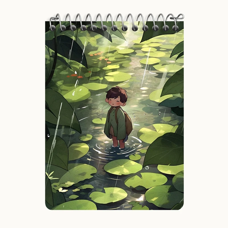 دفتر یادداشت 50 برگ خندالو طرح پسرانه کد N7430