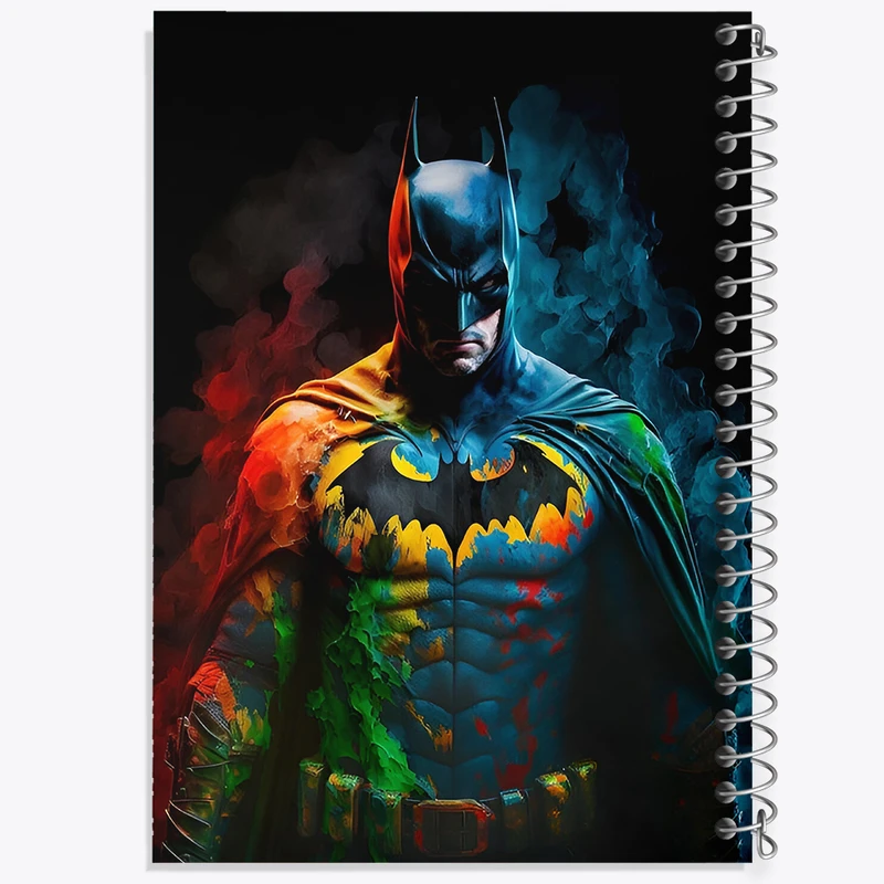 دفتر مشق 50 برگ خندالو طرح بتمن (Batman) کد F4828