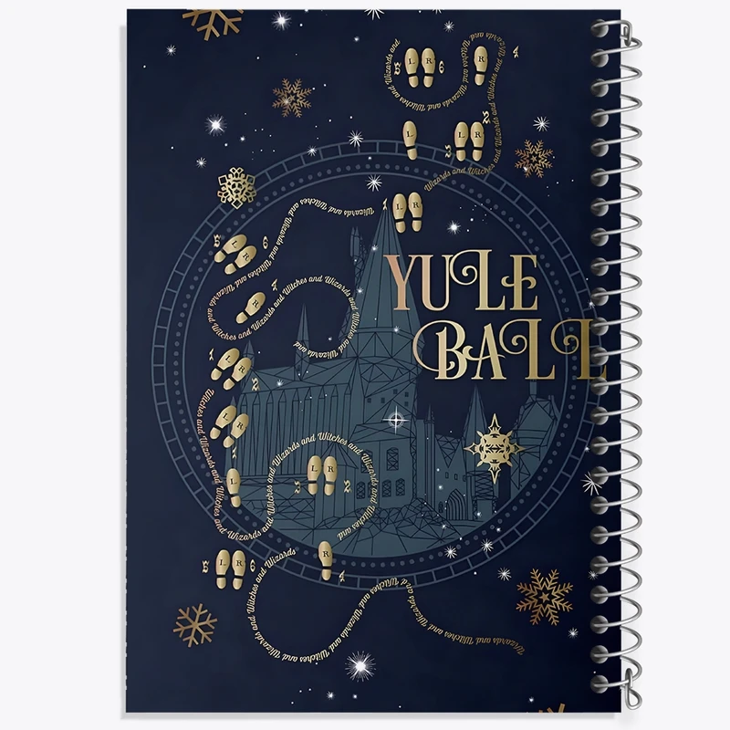 دفتر ژورنال نویسی 50 برگ خندالو مدل نقطه ای طرح هری پاتر (Harry Potter) کد F9744