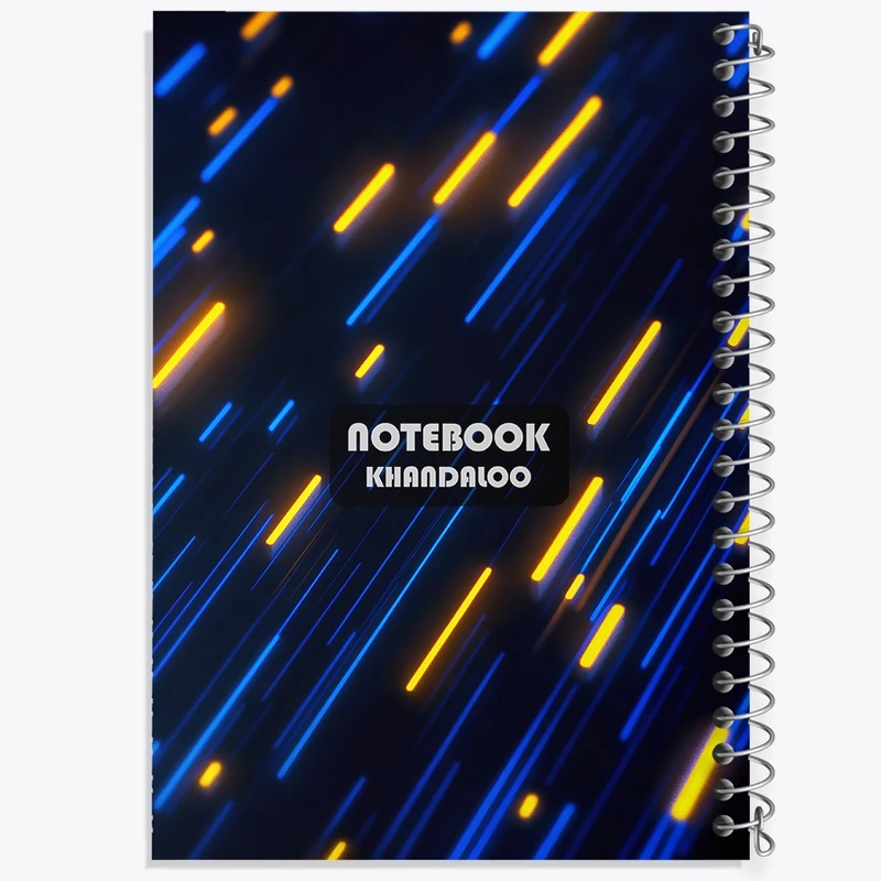 دفتر شطرنجی 50 برگ خندالو طرح مدرن کد N7590