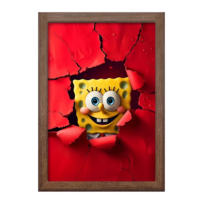 تابلو خندالو طرح باب اسفنجی کد F14400