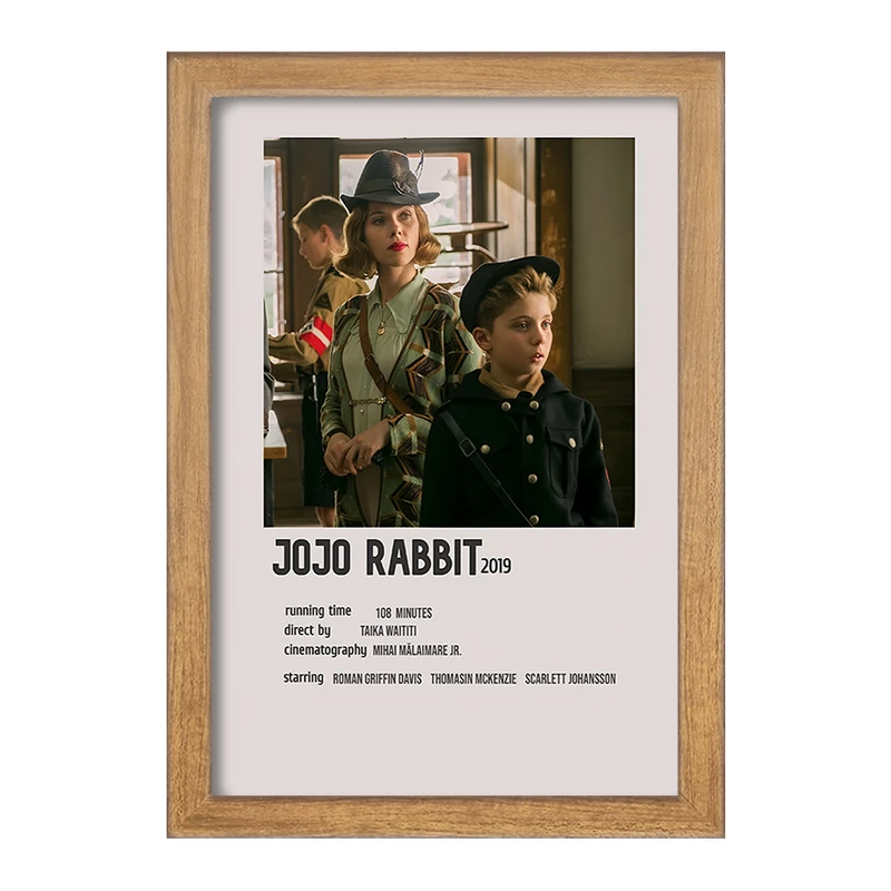 تابلو خندالو طرح جوجو خرگوشه (Jojo Rabbit) کد F12963