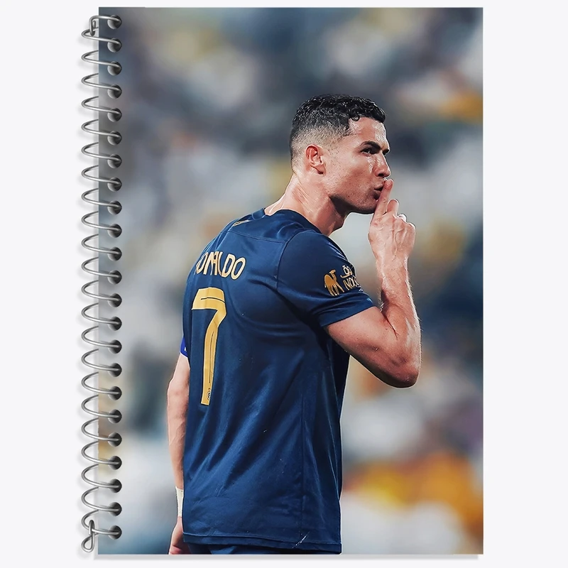 دفتر لغت 50 برگ خندالو طرح کریستیانو رونالدو کد F4630