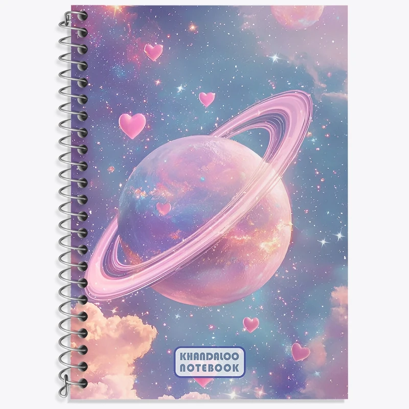 دفتر لغت 50 برگ خندالو طرح کهکشان (galaxy) کد N8924