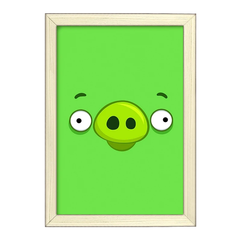 تابلو خندالو طرح لئونارد پرندگان خشمگین Angry Birds  کد 13853