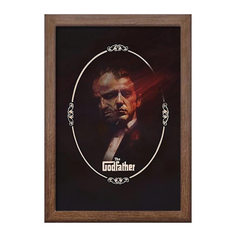 تابلو خندالو طرح پدر خوانده (The Godfather) کد F13561