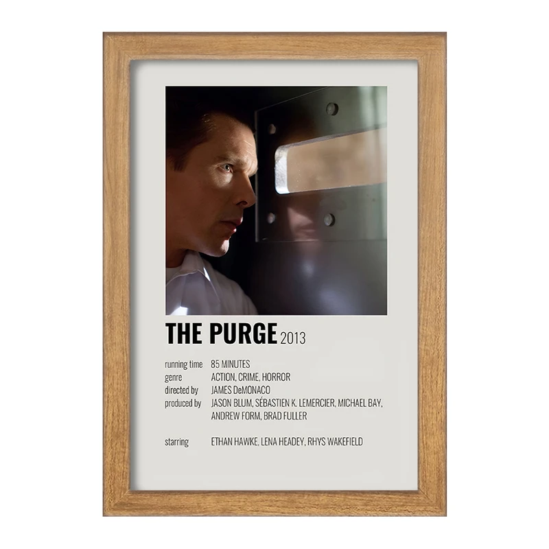 تابلو خندالو طرح پاک سازی (The Purge) کد F12931