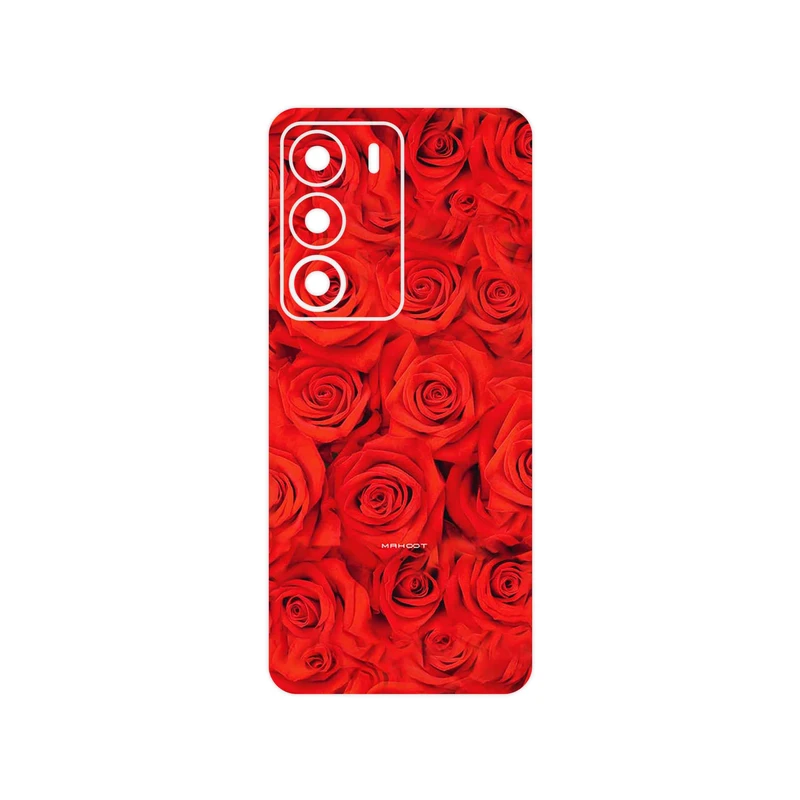 برچسب پوششی ماهوت مدل Red_Flower مناسب برای گوشی موبایل ریلمی C71