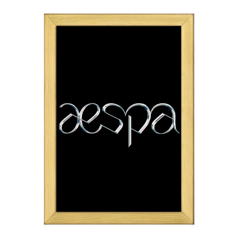 تابلو خندالو طرح گروه آسپا Aespa  کد 12461