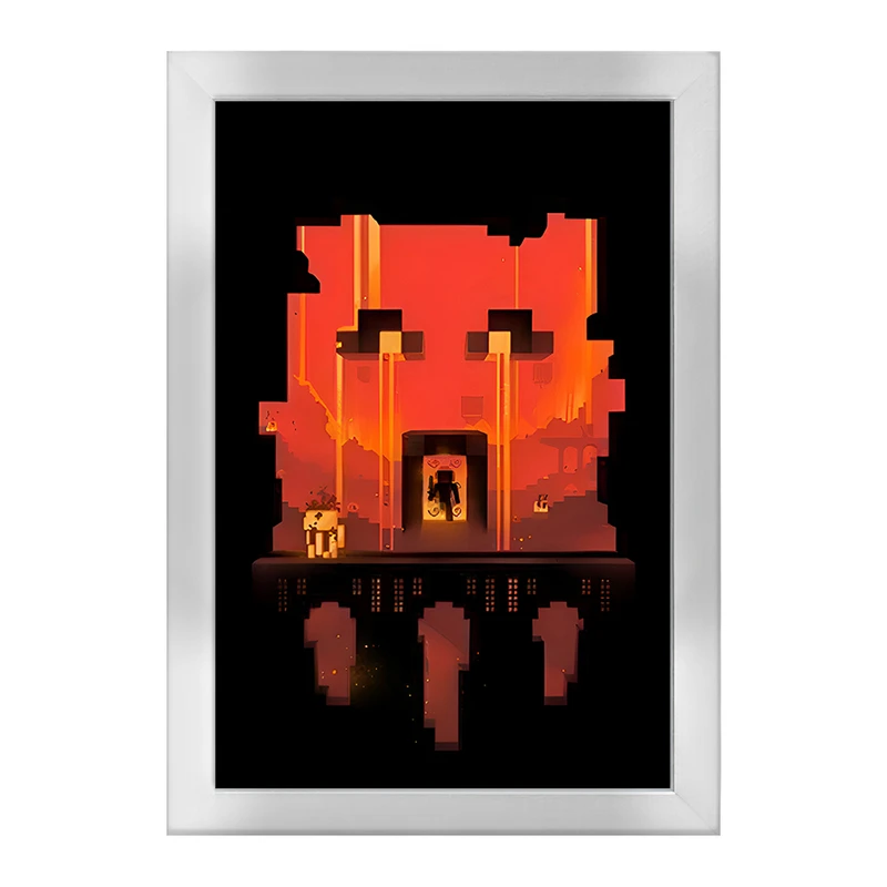 تابلو خندالو طرح ماینکرافت (Minecraft) کد F3486