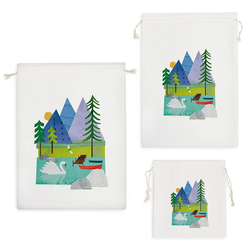 نظم دهنده خندالو مدل منظره طبیعت کد H1082 مجموعه 3 عددی