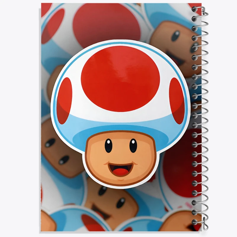 دفتر لیست خرید 50 برگ خندالو طرح (Mario) سوپر ماریو کد N8951