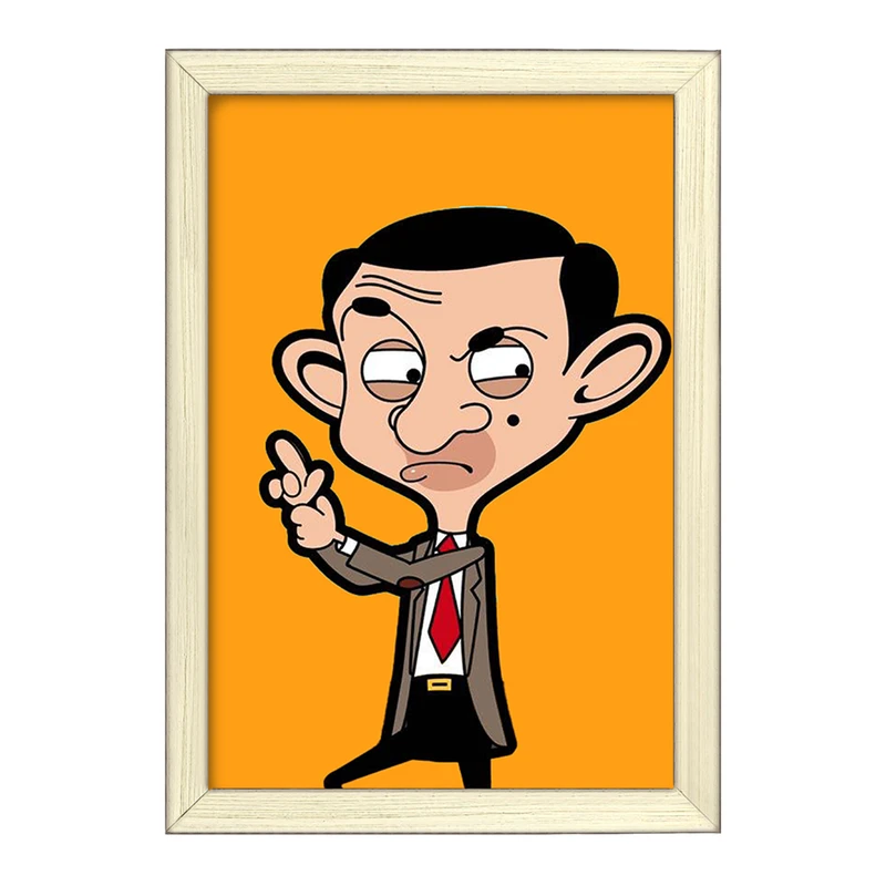 تابلو خندالو طرح مستر بین Mr Bean  کد 10658
