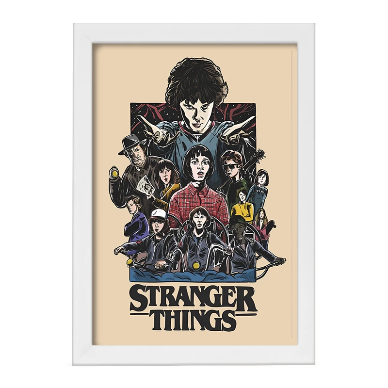 تابلو خندالو طرح استرنجر تینگز (Stranger Things) کد F13507