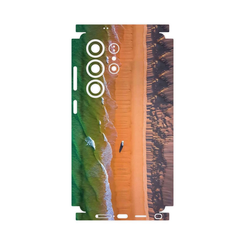 برچسب پوششی ماهوت مدل Beach and Green Sea-FullSkin مناسب برای گوشی موبایل سامسونگ Galaxy S25 Ultra