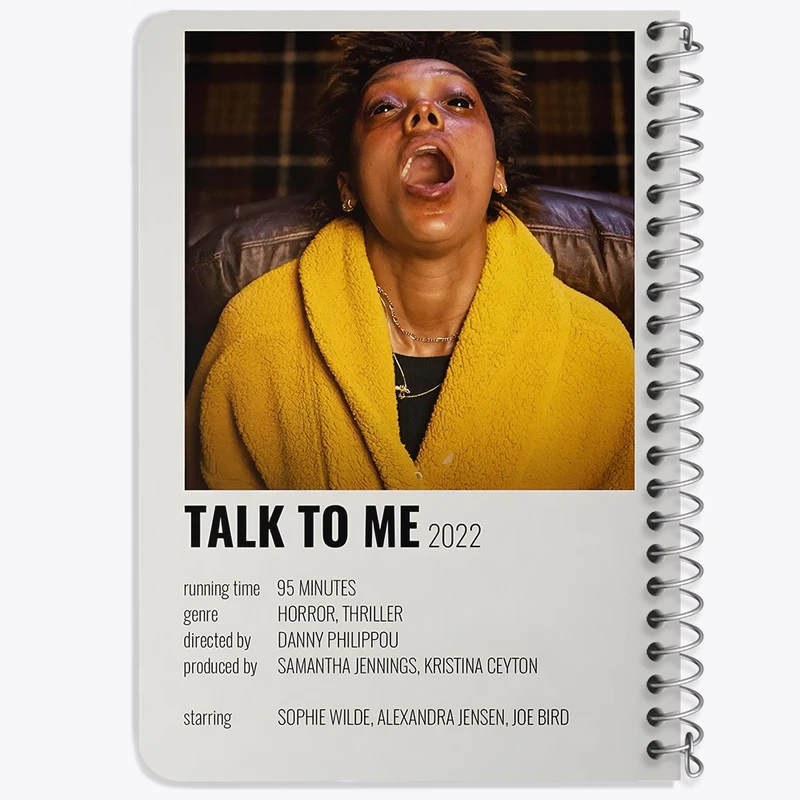 دفتر یادداشت 50 برگ خندالو طرح با من حرف بزن (Talk To Me) کد F13069