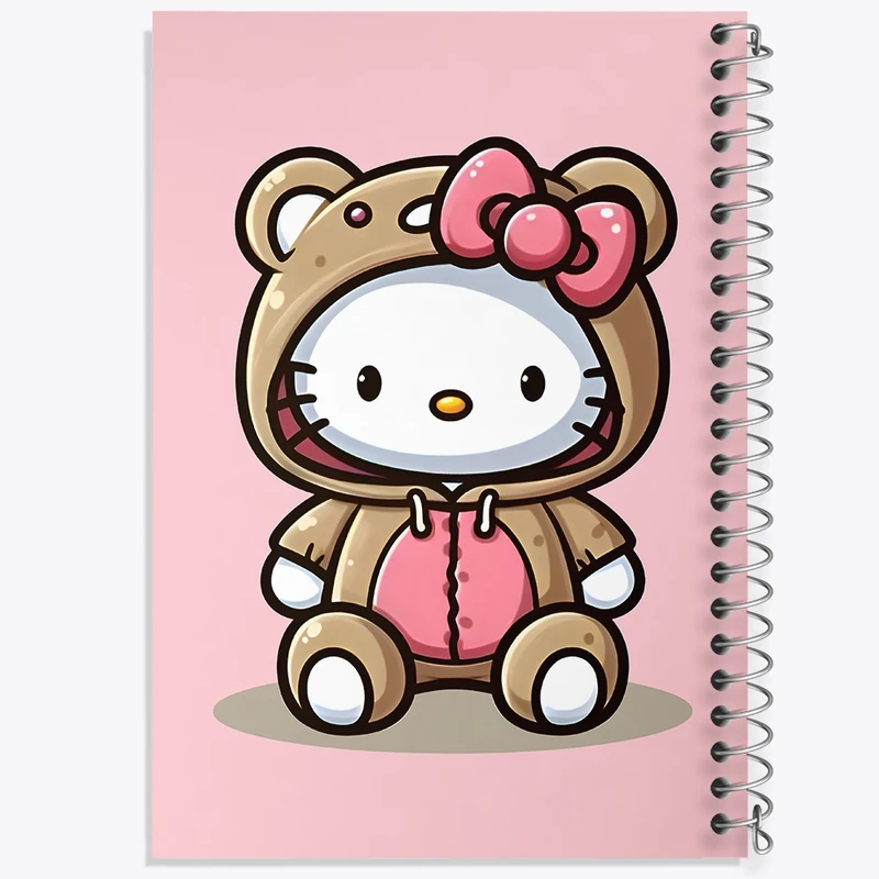 دفتر لیست خرید 50 برگ خندالو طرح هلو کیتی (Hello Kitty) کد N6510