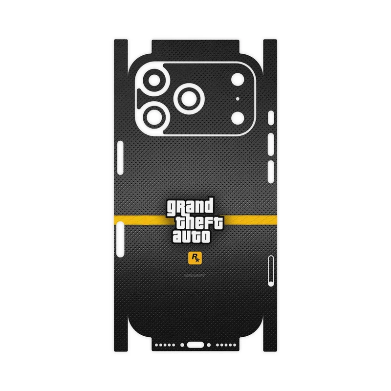 برچسب پوششی ماهوت مدل GTA-FullSkin مناسب برای گوشی موبایل اپل iPhone 17 Pro