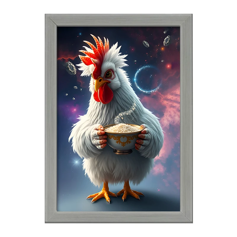 تابلو خندالو طرح خروس کد F11671