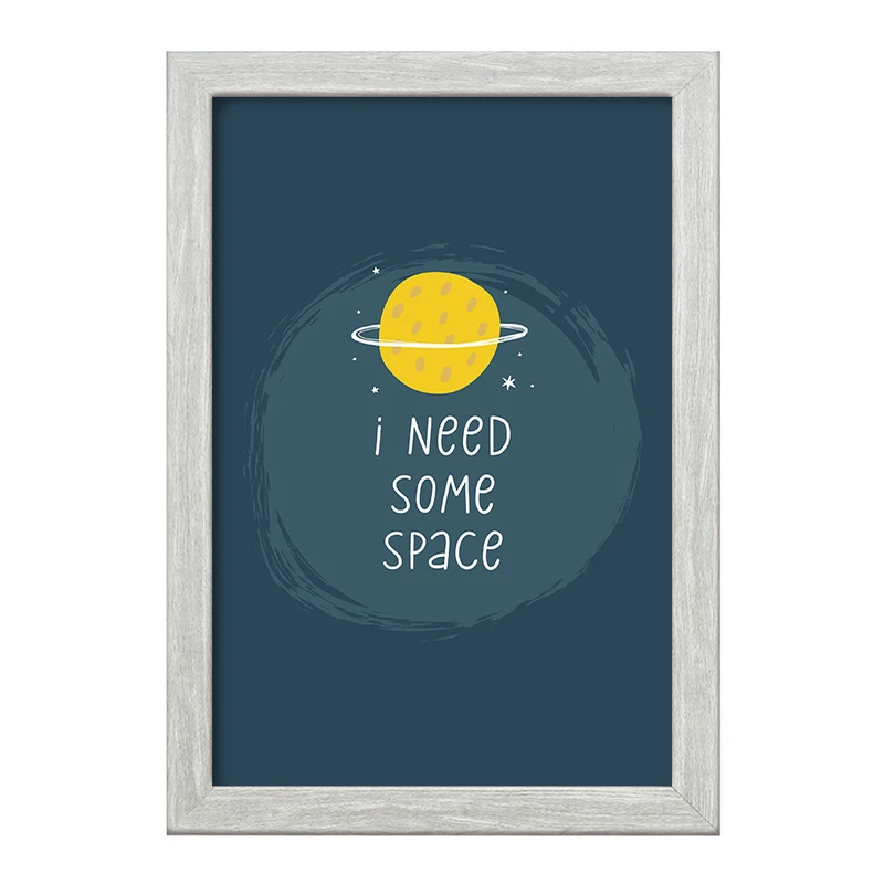 تابلو خندالو طرح فضایی کد F2538