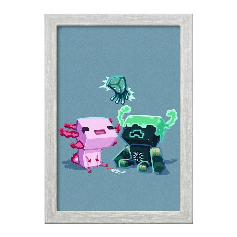 تابلو خندالو طرح ماینکرافت (Minecraft) کد F255