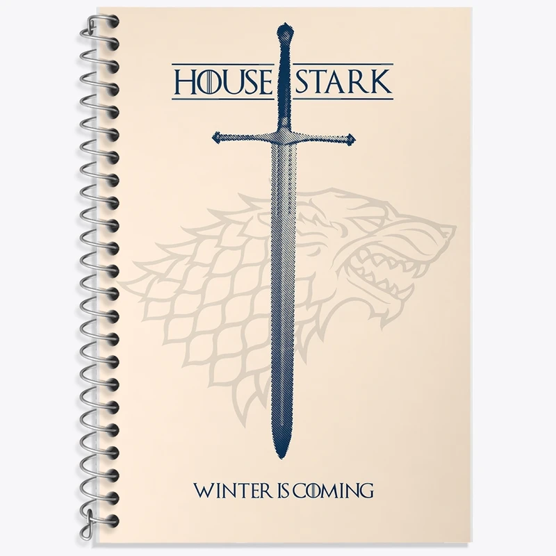 دفتر لغت 50 برگ خندالو طرح بازی تاج و تخت (Game Of Thrones) کد F10150