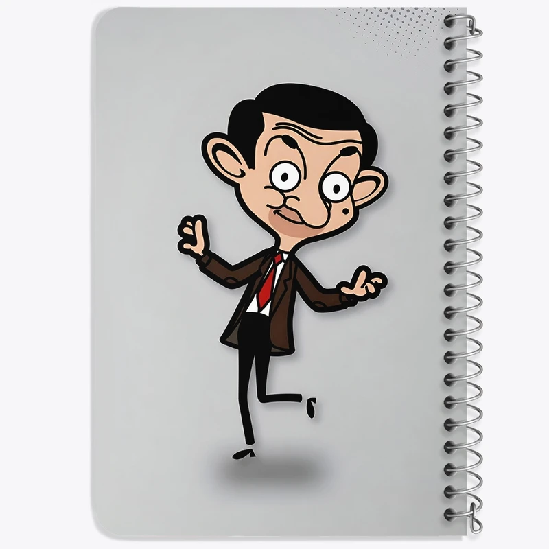 دفتر یادداشت 50 برگ خندالو طرح مستر بین (Mr. Bean)  کد N4607