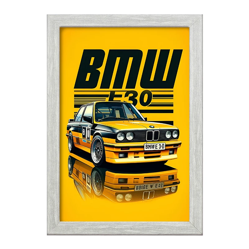 تابلو خندالو طرح بی ام دبلیو (BMW) کد F10378