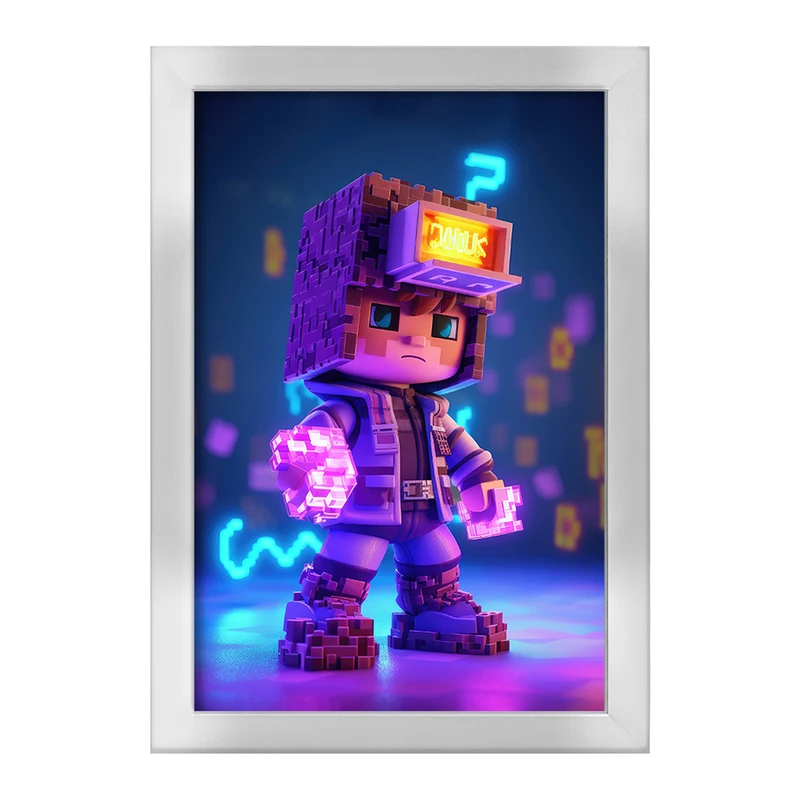 تابلو خندالو طرح ماینکرافت (Minecraft) کد F2059