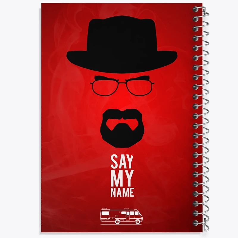 دفتر طراحی 50 برگ خندالو طرح سریال بریکینگ بد Breaking Bad  کد 13300